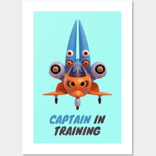 Captain in Training Posters and Art